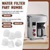 WGCM350 Coffee Maker Water Filter Pod Replacement for Wolf Gourmet