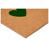 Calloway Mills Green Trio Hearts Doormat (17" x 29")