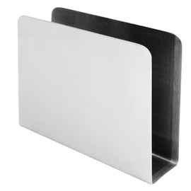 Olympia Square Stainless Steel Napkin Holder, 120 x 150 x 40 mm