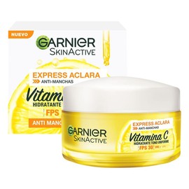 Crema Hidratante Garnier Skin Active Express Aclara Tono Uniforme 50ml