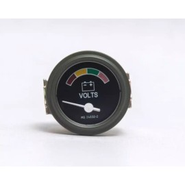HMMWV M998 M35 M939 VOLTAGE VOLTMETER GAUGE MS24532-2 , 6625-01-086-95