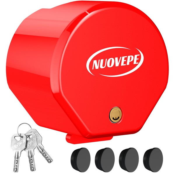 NUOVEPE Heavy Duty Anti Theft Trailer Lock, Universal Fit 1-7/8",