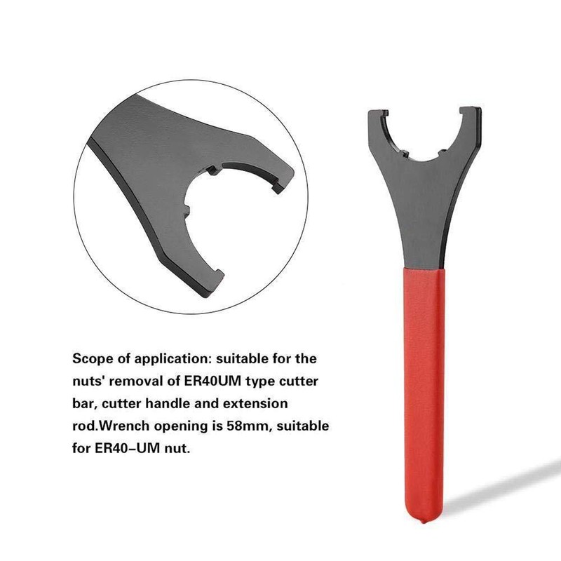 Collet Chuck Spanner Wrench - Milling Machine Lathe Spanner, Clamping