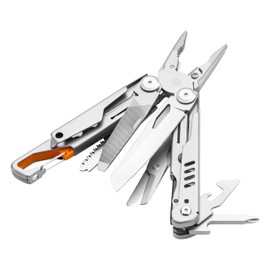 HFS(R) Multi-functional Pliers, Multi-Tool, Pliers, Cutter, Household, Camping, Foldable, Storage Bag Included, For Camping, Emergencies, 15 in 1