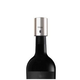 Wine Vacuum Stopper, All in One Wine Saver Vacuum Pump and Wine Bottle Stopper with Date Marker to Remove Air and Vacuum 7717-W401-01