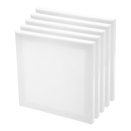 STOBOK 5 Pack Canvas Painting Boards Canvas for Oil Painting Perfect for Beginners Advanced Artists