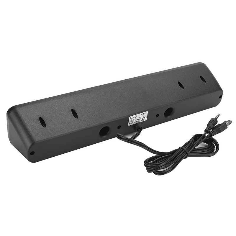 Topiky Soundbar, Computer Laptop Speaker, Small Professional Speaker, 3.5 mm,