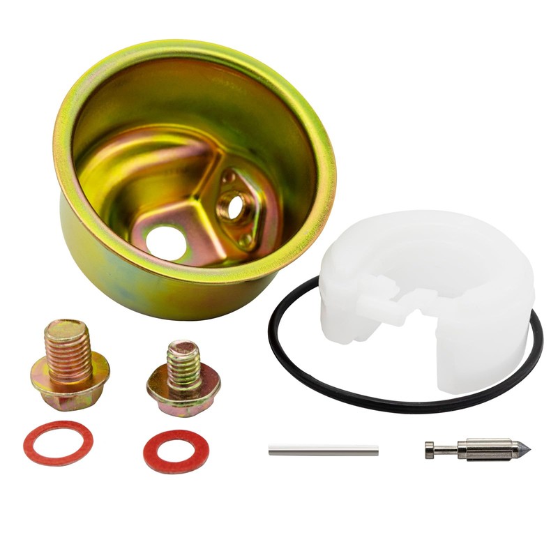 Niuohoy Carburetor Float Bowl Kit Float Bowl Needle Spring Seal