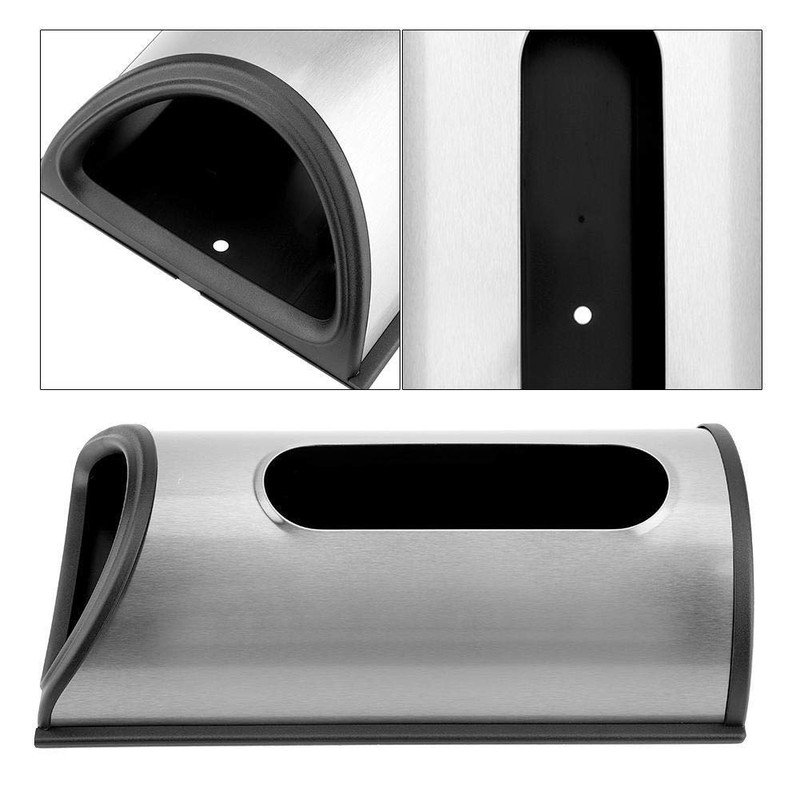 VOBOR Stainless Steel Bag Dispenser, Shopping Bag Holder with Wall