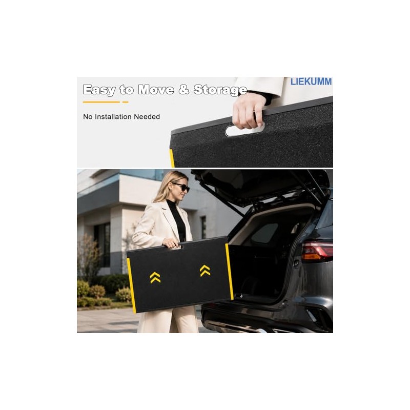 LIEKUMM 81 x 48 cm Portable Wheelchair Ramp, 315 kg