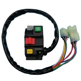 Tuzliufi Handlebar Engine Start Stop Light Kill Handle Switch Control Levers Choke Off Compatible with Can-Am Renegade Outlander MAX 570 650 850 1000 1000R 710005070 ATV 2017 2018 2019 2020 Z741