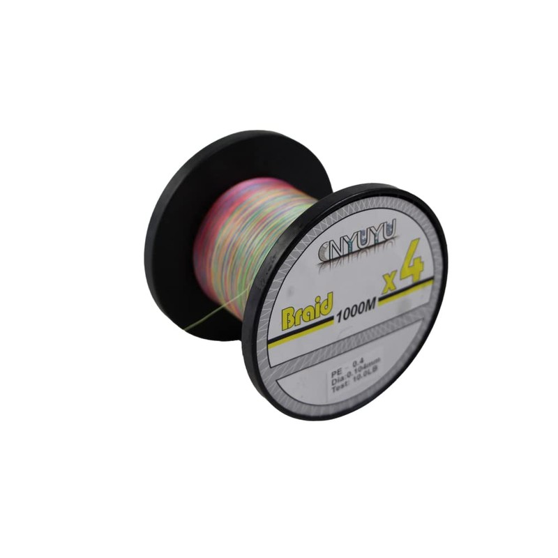 Braid Fishing Line Multicoloured - 1000M - 20Lb 1000m -