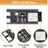 2PCS ESP32 S3 DevKitC 1 N16R8 ESP32 S3 WROOM1 N16R8