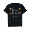 Bee Happy Kind Brave Humble Smart Positive Bumblebee Womens T-Shirt