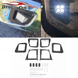 DYSONCYCUS 2PCS Fog light Mounting Bracket For 2014-15 16 17 18 19 2020 2021 Toyota Tundra