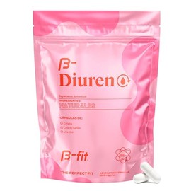 B-FIT B Diurtico 100 Natural - 60 Cpsulas - Extractos 100 Naturales - Caf Verde - Cola de Caballo y Uva Ursi - Sin Gluten - Fcil de Consumir          