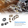 12 Pcs Leather Cutting Mold Heart Shape Exquisite High Carbon