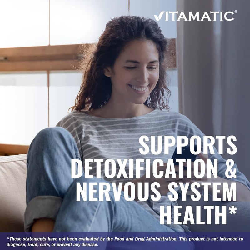 Vitamatic Glycine Supplement, 2000mg Per Serving, 300 Count, Non-GMO, Gluten