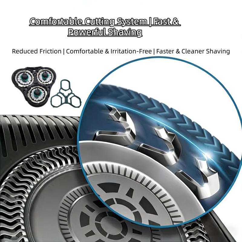 RQ11 Replacement Shaver Head Compatible with Philips Norelco Sensotouch 2D