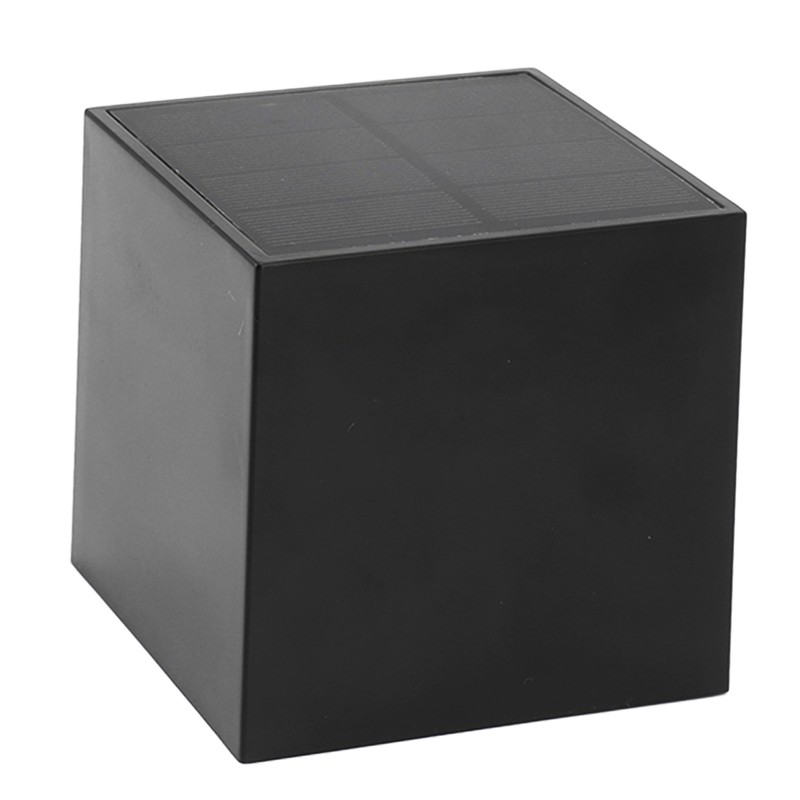 Solar Square Wall Light Wiring Free Intelligent Light Control Fence