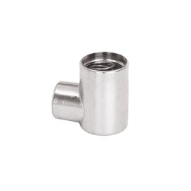 Aquor 1/2 Inch NPT 90 Degree Elbow Stainless Steel Inlet, Pipe Fitting Accessory, Installation Part for Aquor House, RV, and Boat Hydrants