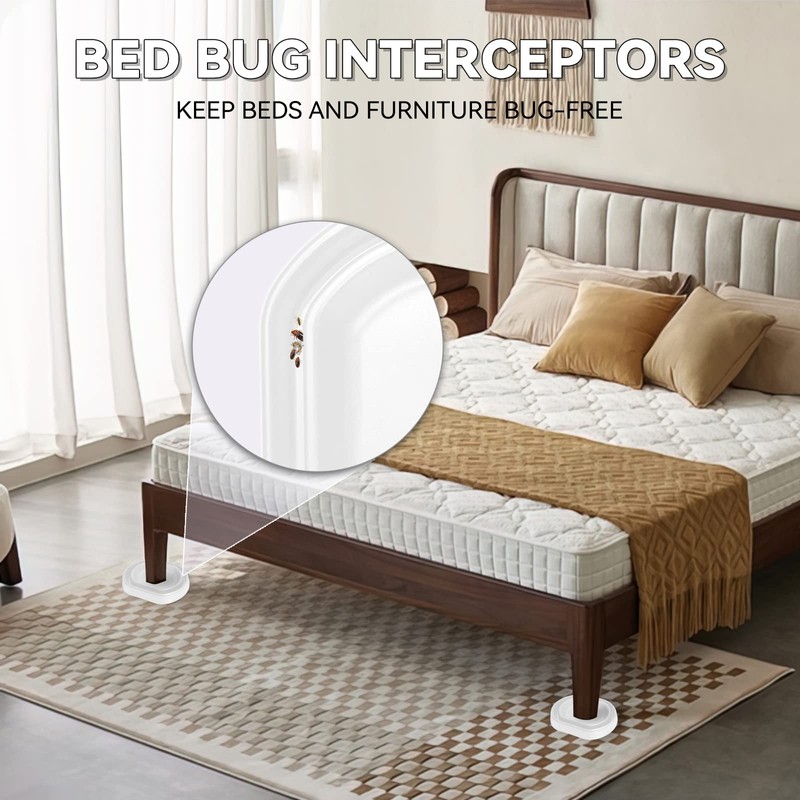 Bed Bug Interceptors, Bed Bug Interceptor Traps for Bed Legs