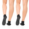 Rymora Grip Socks for Women & Men (2 Pairs: Black)