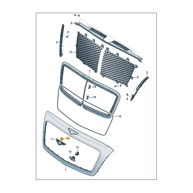 Bentley 3W8854519 OEM Bentley Continental GT GTC Flying Spur Bentayga