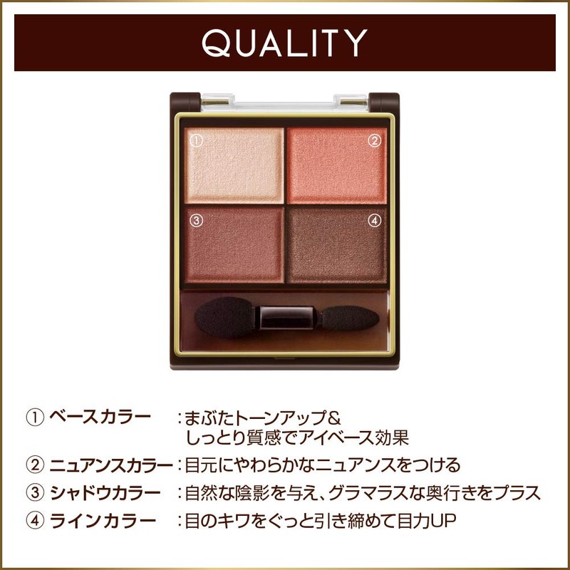 excel Skinny Rich Eye Shadow SR11 (Brick Brown) Palette Eye
