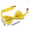 YeeHeen Sequin Bow Ties for Kids Adjustable Pre-tied Shiny Bowtie