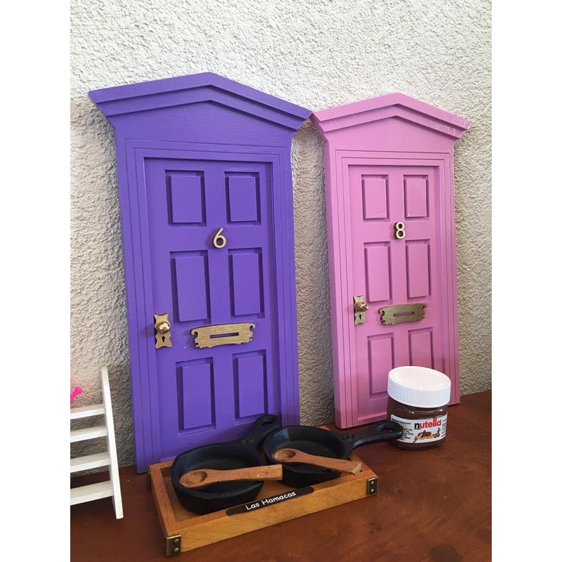 LA PUERTA MAGICA Raton De Los Dientes (Rosa bugambilia)
