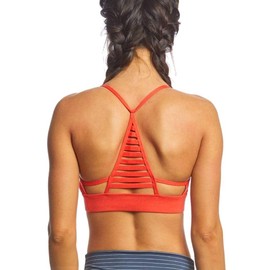 Onzie Flow Elevate Bra 3097 Majestic Hot Coral, L, Coral Majestic