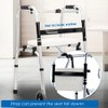 Attachable Folding Walker Seat – Adjustable Rest Seat for Walkers,