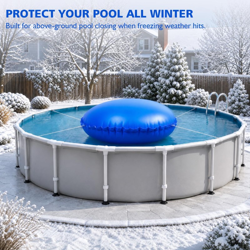 4 x 4 FT Pool Pillows for Above Ground Pools