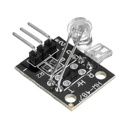Hailege 5pcs 5V Heartbeat Detect Sensor Heart Rate Detect Measuring Module Finger Heartbeat Measure KY-039