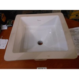 Porcher Marquee Undercounter Lavatory Medium Square Sink 12080-00.001  ( DN6293)