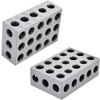 raseparter 2-4-6 Blocks Matched Pair with 23 Holes Precision Machinist Milling 0.0002In (2-Pack)