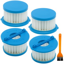 4 Pack A32F02 HEPA Filter Compatible with Ryobi 18V ONE+ Wet/Dry Hand Vacuum PCL702 PCL702B PCL702K
