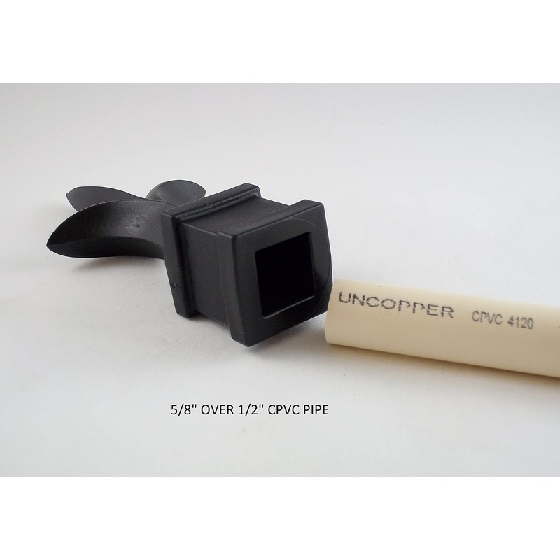 Retrospec Creations 100 Each for 5/8” Plastic Finial Tops for