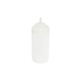 Thunder Group 16 oz. wide mouth squeeze bottles, clear (6/ pack), comes in each