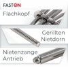 FASTON Blind Rivets 4.0 x 16 mm with Flat Head