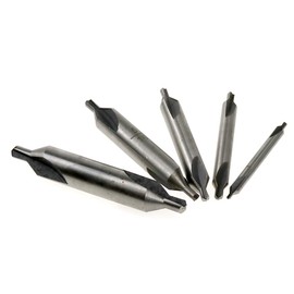 5 Piece HSS HSS HSS Center Drill Center Combined Countersink Spotting Drill Tool 1/8 3/16 1/4 5/16 5/32
