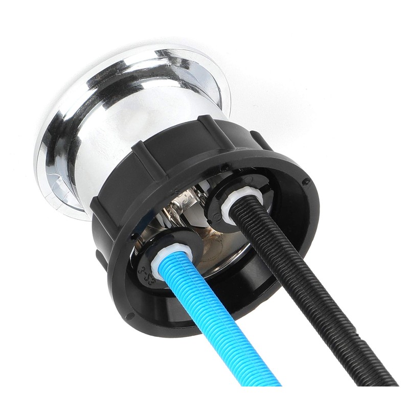 Teaayako Toilet Push Button 38mm Thread Diameter Dual Push Flushing