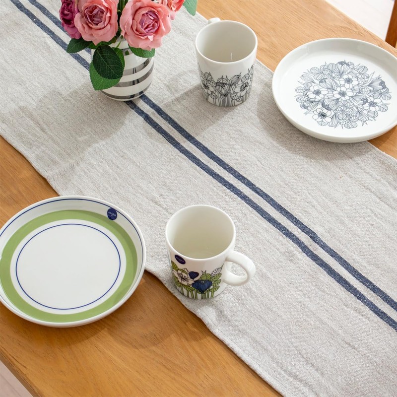 Sankara Table Runner, Nordic, Modern, Stylish, Chic Linen, 90.1 x