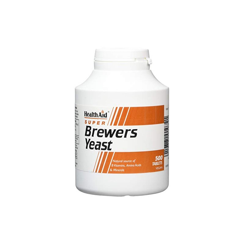 HealthAid Brewers Yeast - 500 Tablets