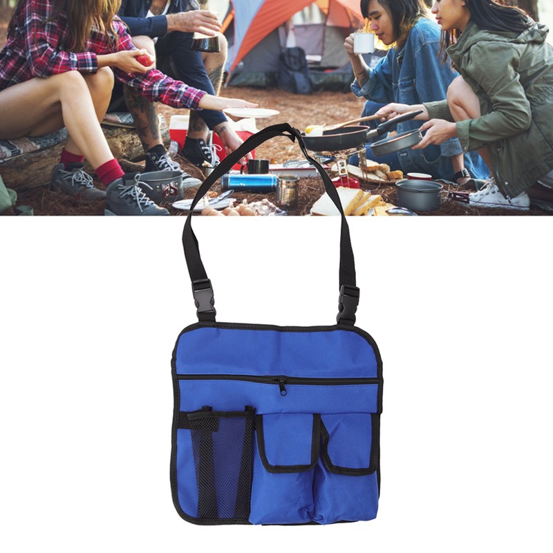 Camping Chair Hanging Bag Waterproof Oxford Cloth Adjustable Portable Beach
