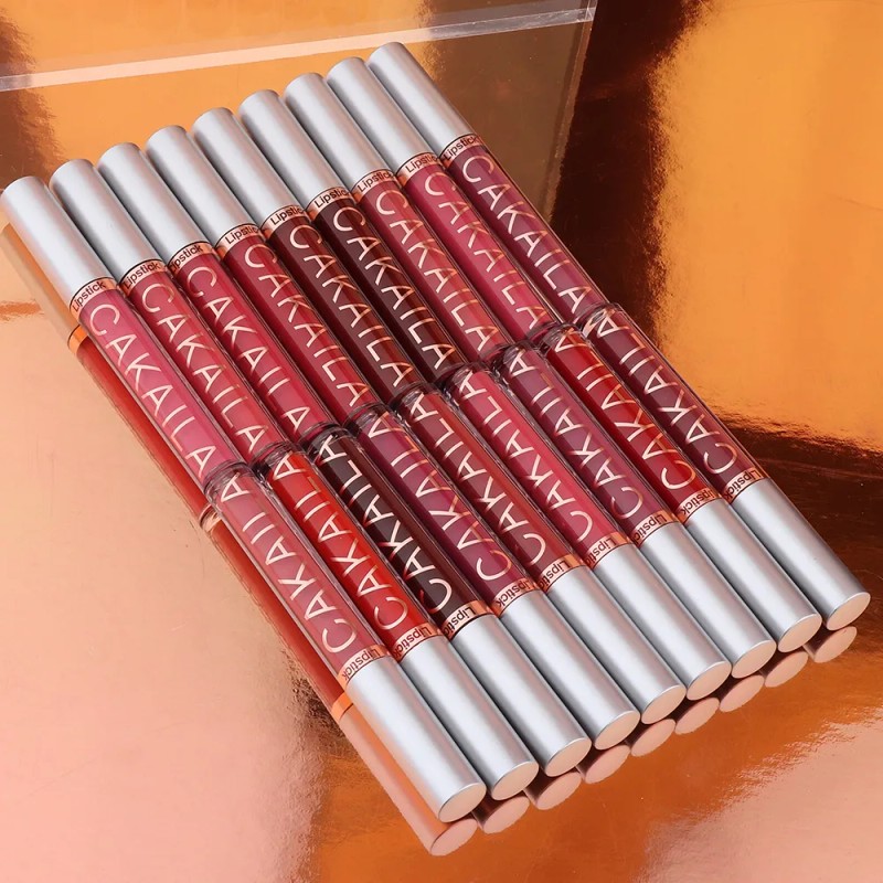 Paquete De 10 Brillos Labiales Impermeables Cakaila.