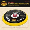 Dura-Gold Pro Series 6" PSA DA Sander Backing Plate Pad