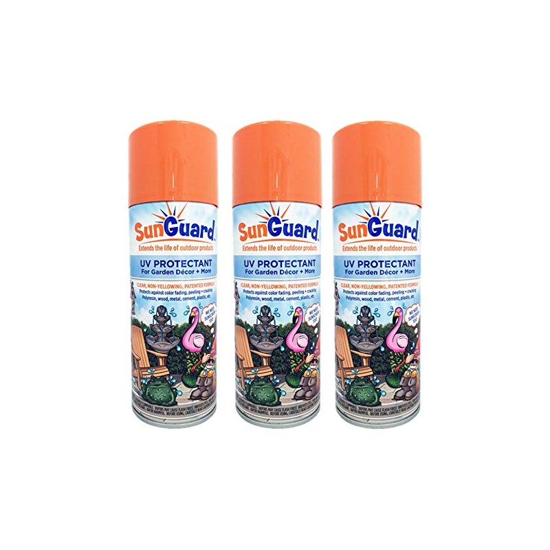SUNGUARD UV Protectant Spray for Outdoor Decor, Furniture & More