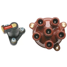 BOLD Auto Parts For Volvo 850 C70 S70 V70 XC70 Distributor Cap Rotor Kit Set 2PC 1367783 3501944